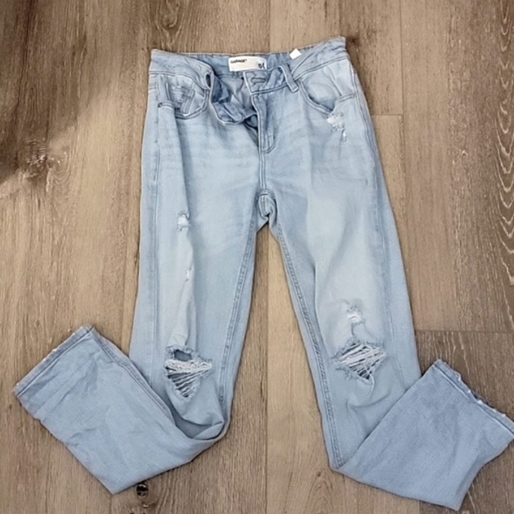 Garage Distressed Mom jeans
